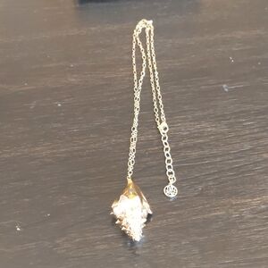 Lilly Pulitzer Surf Conch Shell Charm Chain Necklace